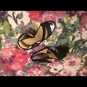 Calvin Klein sexy strappy stiletto heels NEW 7.5